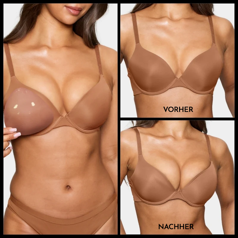 Boob-Pads + 2 Cups größer