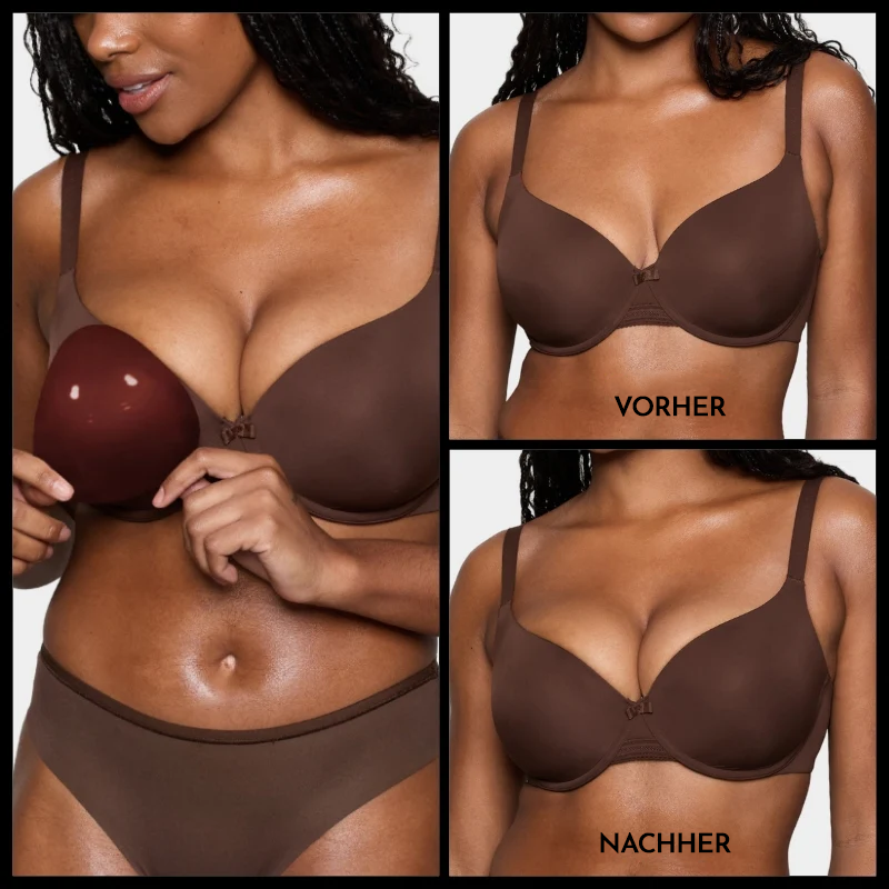 Boob-Pads + 2 Cups größer