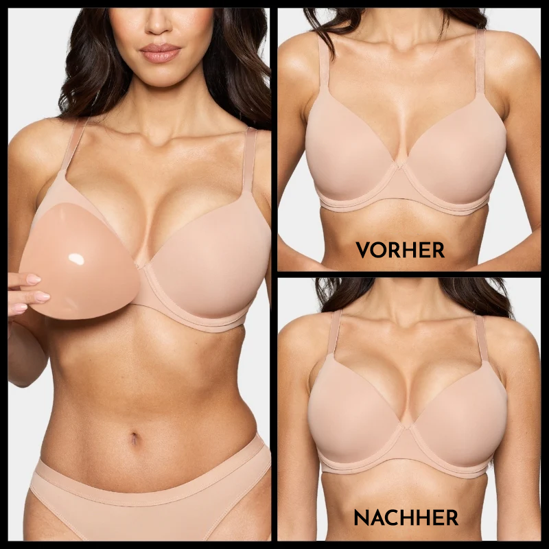 Boob-Pads + 2 Cups größer