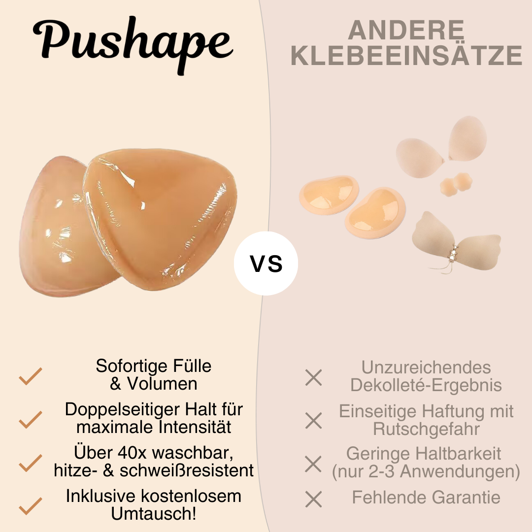 Boob-Pads + 2 Cups größer