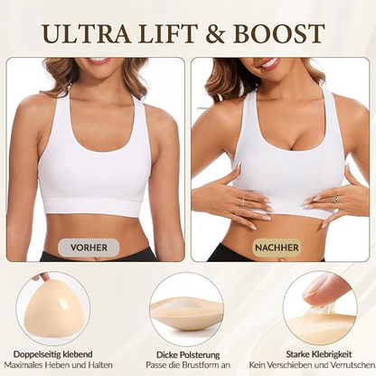 Boob-Pads + 2 Cups größer